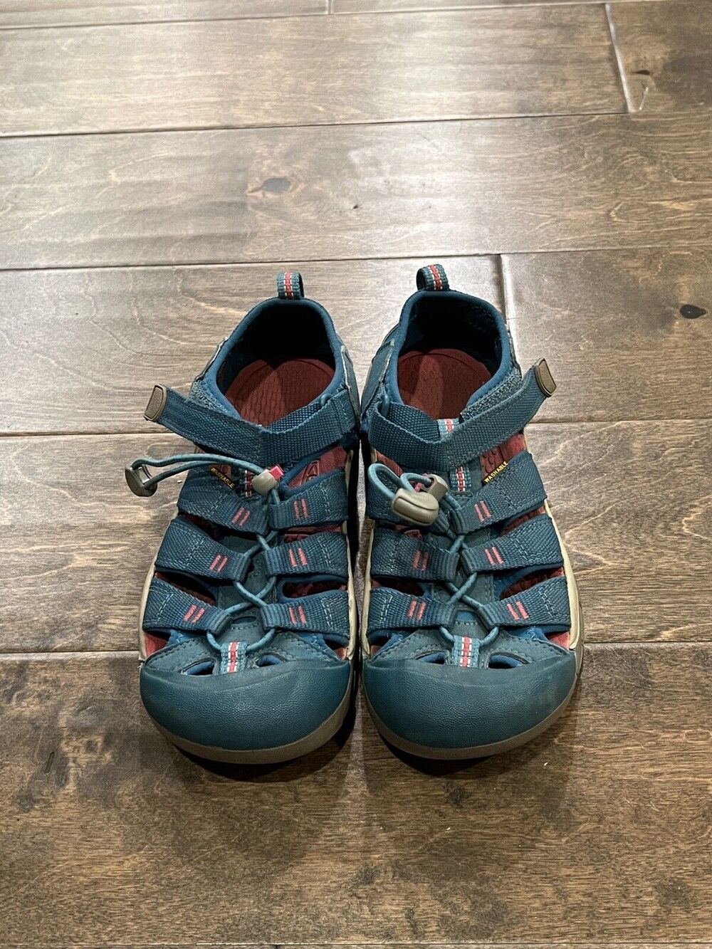 Keen Kids Blue Pink Washable Sandals Shoes Size US 3 UK 2 EUR 35 1020362